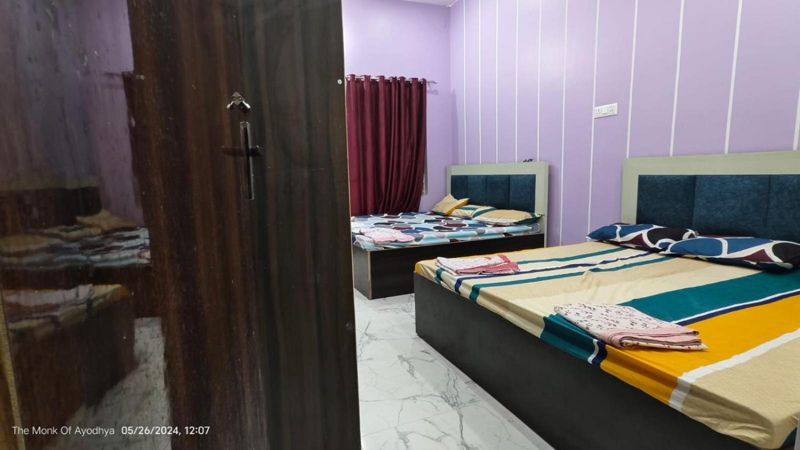 Shree Ayodhya Dham Guest House 300 Meter From Sri Ram Temple Free Pick Up , Drop , Breakfast & Wifi Exterior photo