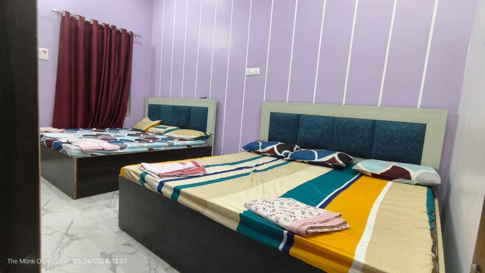 Shree Ayodhya Dham Guest House 300 Meter From Sri Ram Temple Free Pick Up , Drop , Breakfast & Wifi Exterior photo